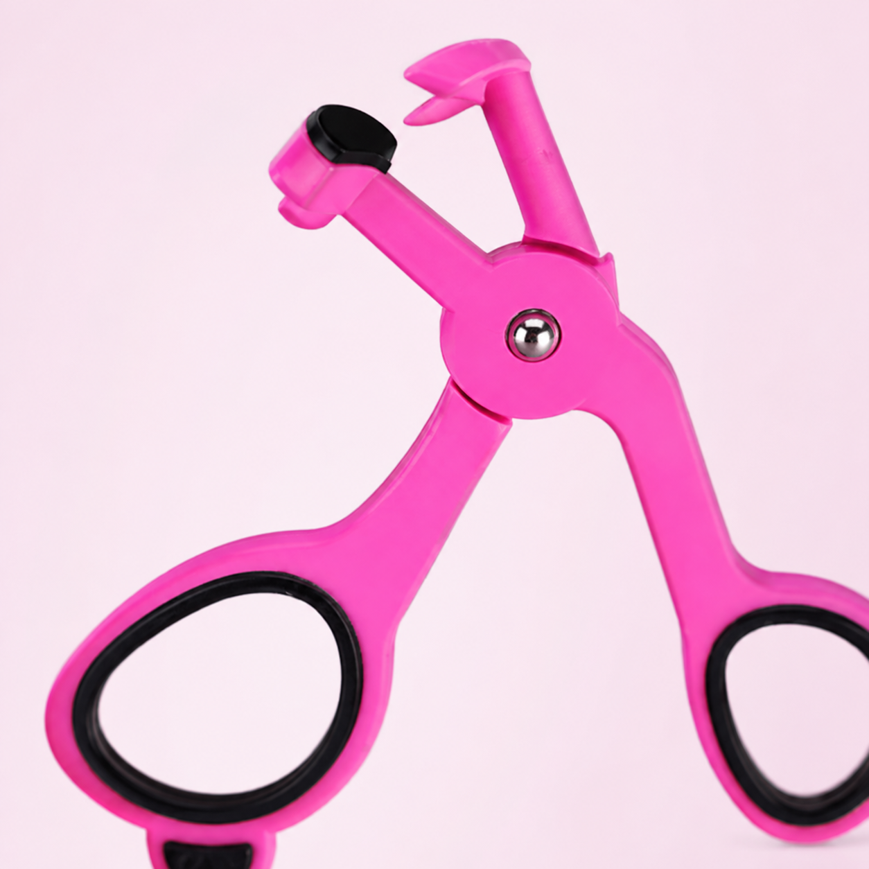 💗 Eyelash Curler | Plastic Vanity Beauty-Lovers | Hot-Pink Precision Grip