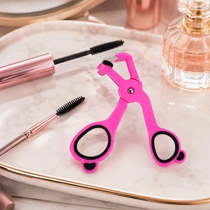 💗 Eyelash Curler | Plastic Vanity Beauty-Lovers | Hot-Pink Precision Grip
