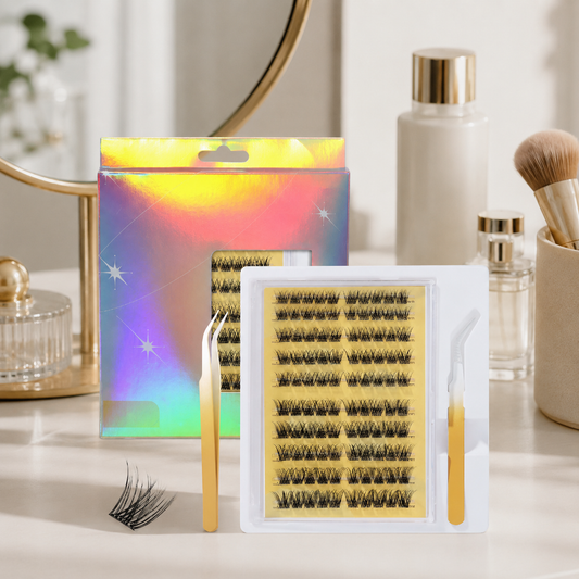 ✨ Lash Kit | Fiber Vanity Beauty-Lovers | Seamless Cluster Definition