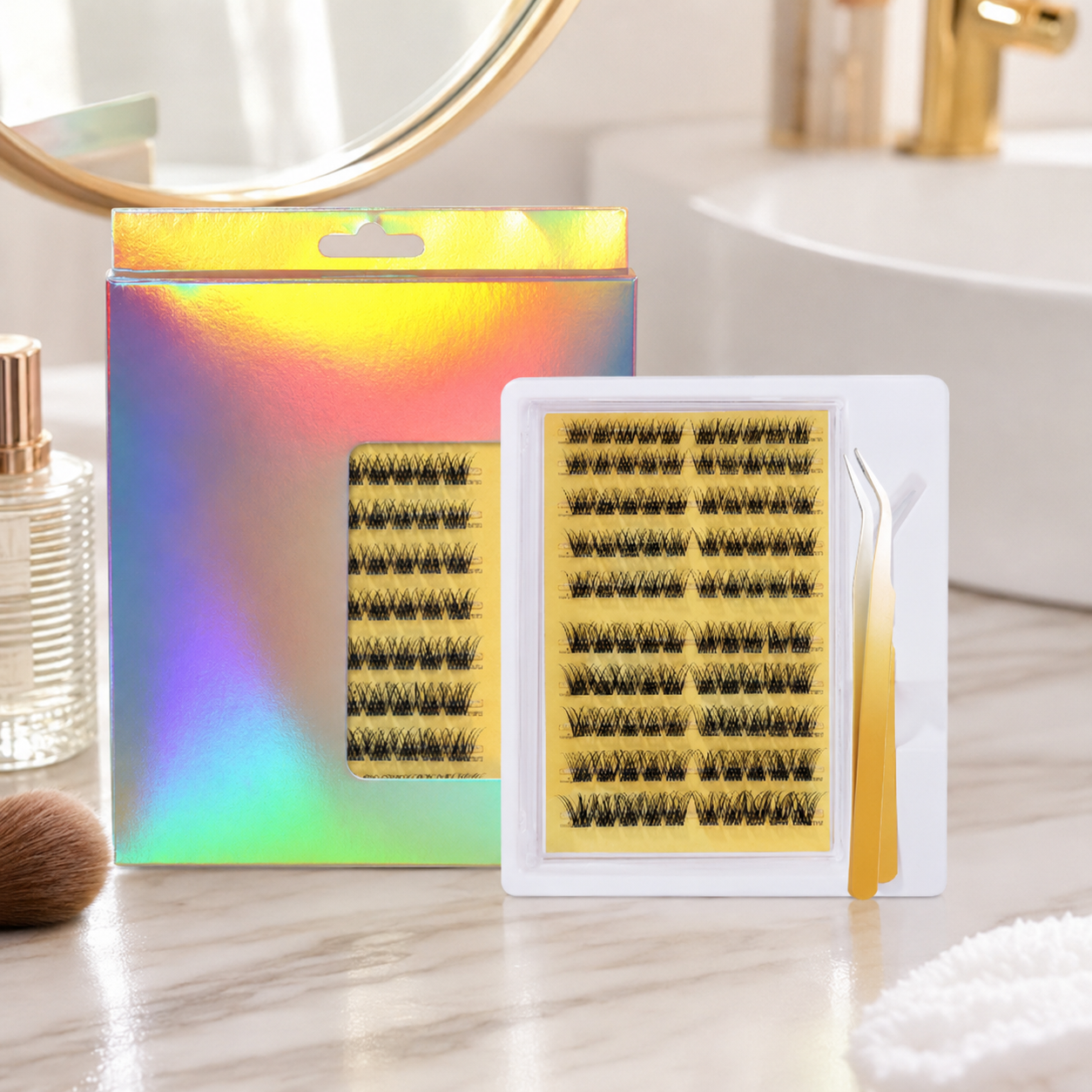 ✨ Lash Kit | Fiber Vanity Beauty-Lovers | Seamless Cluster Definition