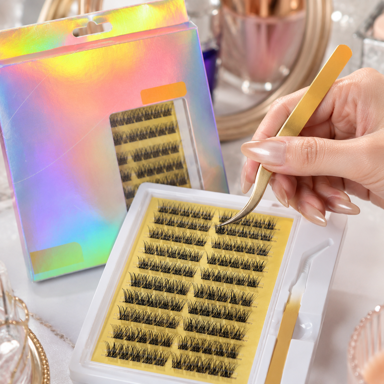 ✨ Lash Kit | Fiber Vanity Beauty-Lovers | Seamless Cluster Definition