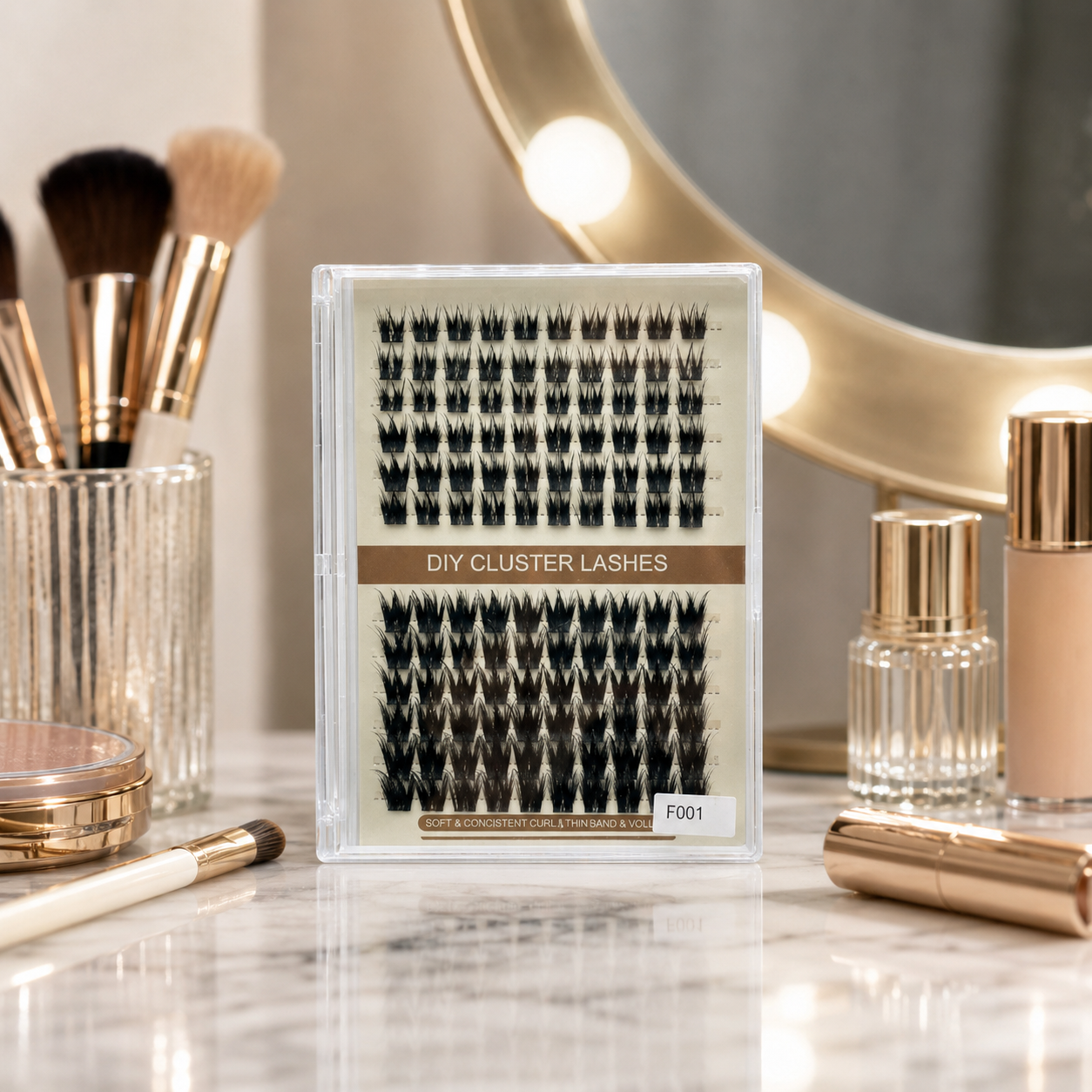 ✨ Lash Kit | Fiber Vanity Beauty-Lovers | Custom Cluster Volume
