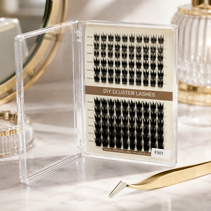 ✨ Lash Kit | Fiber Vanity Beauty-Lovers | Custom Cluster Volume