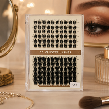 ✨ Lash Kit | Fiber Vanity Beauty-Lovers | Custom Cluster Volume