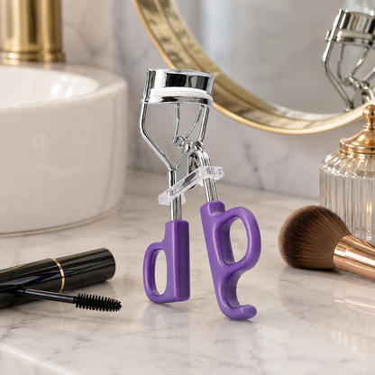 💜 Eyelash Curler | Steel Vanity Beauty-Lovers | Purple Ergonomic Design