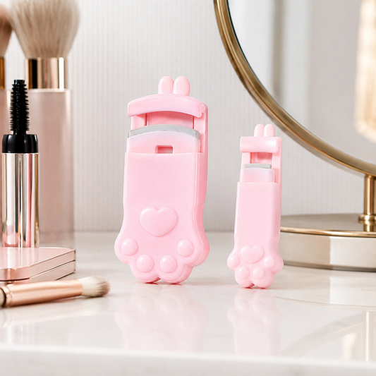 🎀 Eyelash Curler | Plastic Vanity Beauty-Lovers | Cute Paw Design