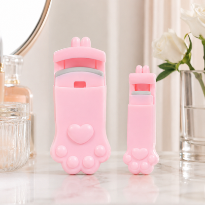 🎀 Eyelash Curler | Plastic Vanity Beauty-Lovers | Cute Paw Design