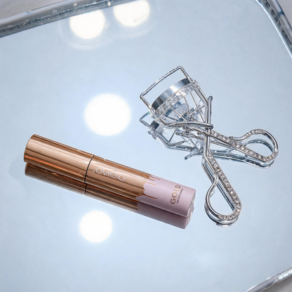 Luxury Mascara | Golden Metallic Design | Effortless Lash Definition