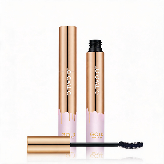Luxury Mascara | Golden Metallic Design | Effortless Lash Definition