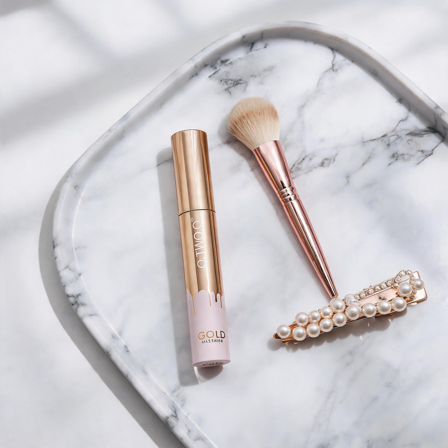 Luxury Mascara | Golden Metallic Design | Effortless Lash Definition