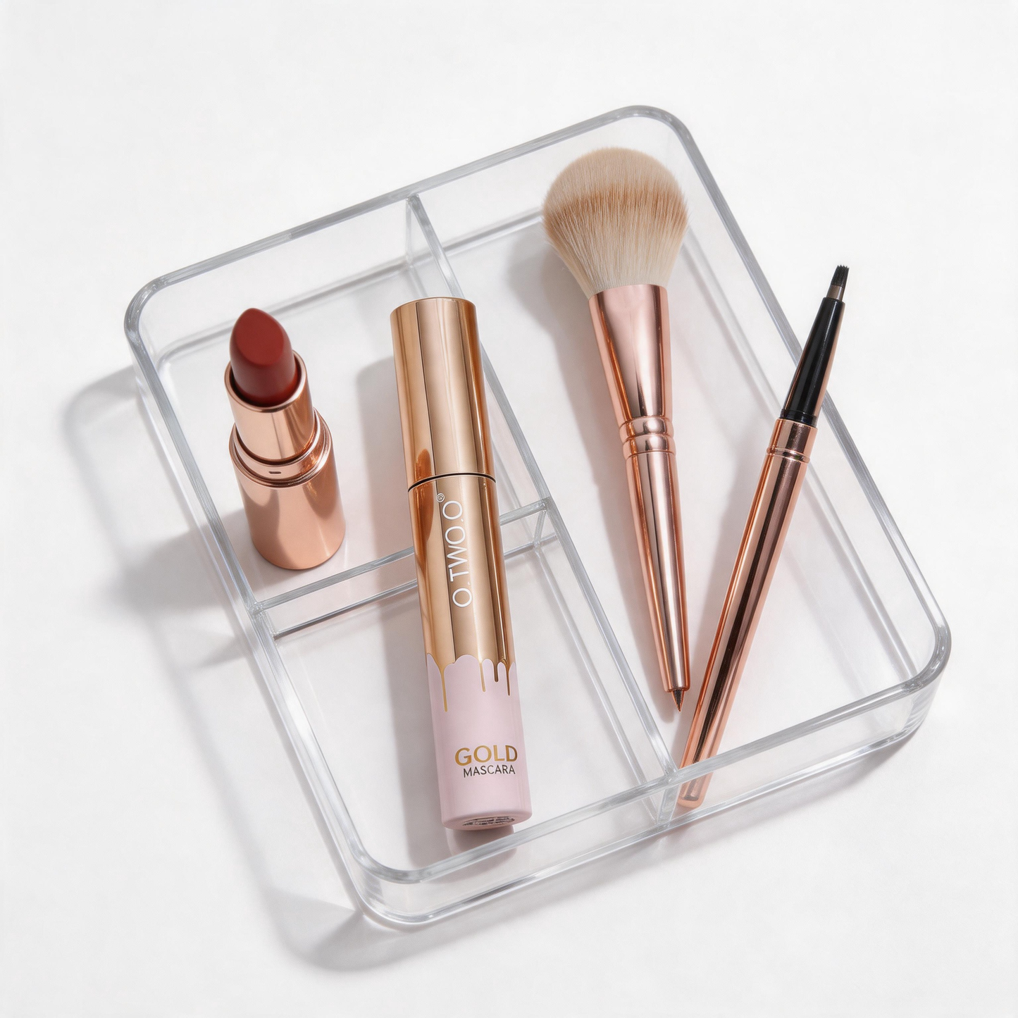 Luxury Mascara | Golden Metallic Design | Effortless Lash Definition
